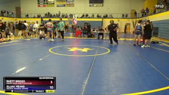 165 lbs Quarterfinal - Rhett Briggs, Kanza FS/GR Wrestling Club vs Elijah Means, Wichita Training Center