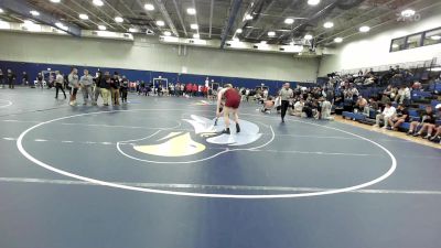 285 lbs 3rd Place - Mason Sprinkel, Norwich vs Jayden Toppan, Roger Williams