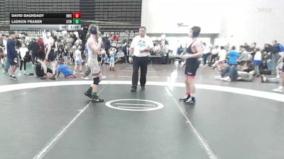 121 lbs Final - David Baghdady, DoughBoy WC - MSE vs Ladson Fraser, CTWHALE Humpback - MSE