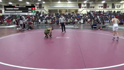 JV-2 lbs Quarterfinal - Boston Frost, Don Bosco vs Handerson Karben, Columbus Catholic