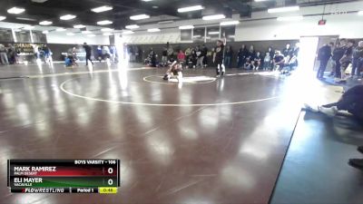 106 lbs Cons. Round 4 - Eli Mayer, Vacaville vs Mark Ramirez, Palm Desert