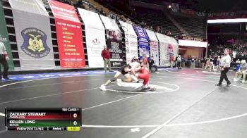 150 Class 1 lbs Champ. Round 1 - Kellen Long, Butler vs Zackary Stewart, Carrollton