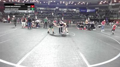 110 lbs Consi Of 4 - Logan Maldonado, Hasbrouck Heights vs Arjun Upadhyay, South Plainfield