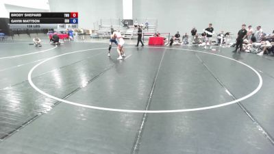 138 lbs Brody Shepard, Team Wyoming Black vs Gavin Mattson, South Dakota Blue