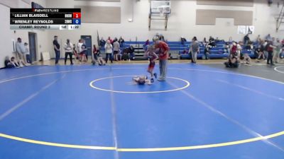 49-53 lbs Champ. Round 3 - Lillian Blaisdell, Brothers Of Steel Wrestling Club vs Wrenley Reynolds, 208 Badgers Wrestling Club