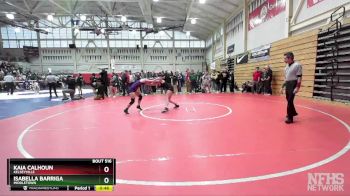 105 (107) Cons. Round 3 - Isabella Barriga, Middletown vs Kaia Calhoun, Kelseyville