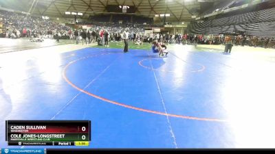 165 lbs Quarterfinal - Caden Sullivan, Washington vs Cole Jones-Longstreet, Marysville Wrestling Club