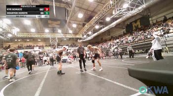 126 lbs Rr Rnd 4 - Kye Schultz, Unattached vs Houston Horste, Shelton Wrestling Academy