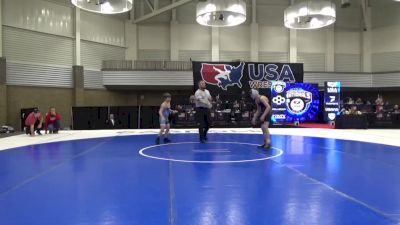 12U Boys - 92 lbs Champ. Round 1 - Carson Kirk, Pennsylvania vs Micah Stith, Midwest Xtreme Wrestling