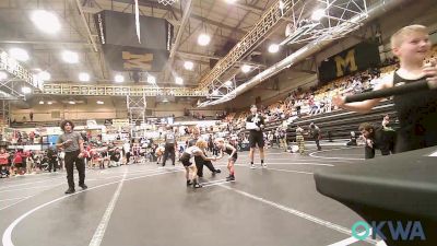 43 lbs Consolation - Yori Jackson, Shelton Wrestling Academy vs Trinity Collins, Standfast