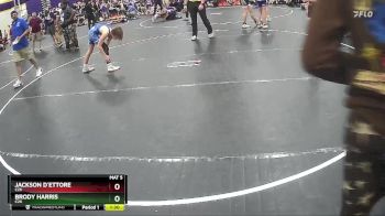 108 lbs Round 3 - Brody Harris, C2X vs Jackson D`Ettore, C2X