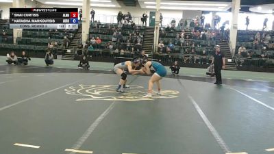 124 lbs Cons. Round 3 - Shai Curtiss, Alma vs Natasha Markoutsis, Aurora