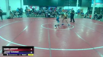 106 lbs Round 1 (8 Team) - Kaden Lindquist, Minnesota Blue vs Jeffrey Dunaway, Illinois