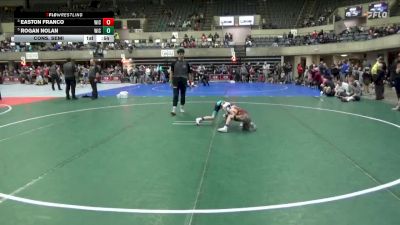 55 lbs Cons. Semi - Rogan Nolan, Big Game Wrestling Club vs Easton Franco, DCL