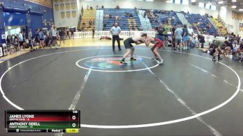 138 lbs Round 4 (8 Team) - Anthony Odell, Funky Monkey vs James Lyons, Griffin Fang