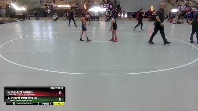 70 lbs Cons. Round 2 - Alonzo Pineiro Jr, Cobras Wrestling Club vs Braeden Boone, Forrest Youth Wrestling