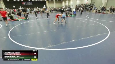 120 lbs Cons. Round 4 - Marcus Malone, Contenders Wrestling Academy vs Jonathan Jasso, Wright Wrestling Academy