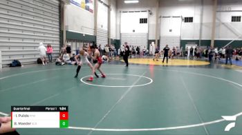 126 lbs Quarterfinal - Israel Pulido, Pikes Peak Warriors vs Brayden Maeder, Scramblers