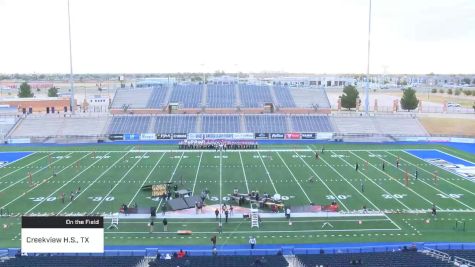 Creekview H.S., TX at 2019 BOA West Texas Regional Championship, pres. by Yamaha