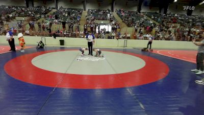 52 lbs Semifinal - Grant Gillhouse, The Storm Wrestling Center vs Nolan Moorman, East Jackson Takedown Club