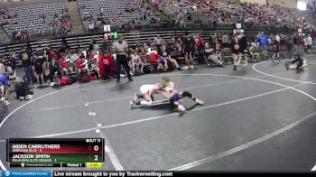 85 lbs Round 4 (6 Team) - Aiden Carruthers, Nebraska Blue vs Jackson Smith, Oklahoma Elite Orange