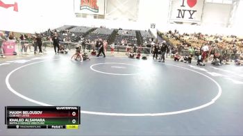 145 lbs Quarterfinal - Khaled Alsamara, Buffalo Nomads Wrestling vs Maxim Belousov, Club Not Listed