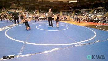 61 lbs Semifinal - Koen Thurman, Sperry Wrestling Club vs Aksel Davis, Tahlequah Wrestling Club