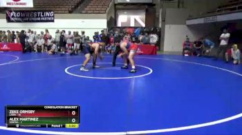 195 lbs Round 4 (16 Team) - Zeke Ormsby, LAWA vs Alex Martinez, SDIKWA