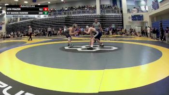 144 lbs Cons. Round 4 - Ky Savion Hunter, Sandusky vs Levi Frazer, Yale
