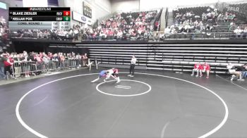 4A 144 lbs Cons. Round 1 - Blake Ziesler, Park City vs Kellan Fox, Crimson Cliffs