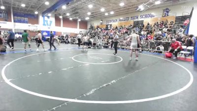 138 lbs 3rd Place Match - Justin Beauvais, Mountain View (Mesa) High School vs Oliver Benninghoff, Trabuco Hills