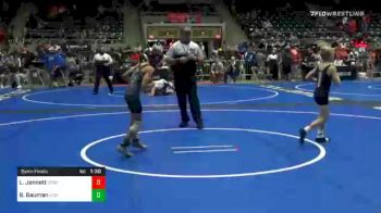67 lbs Semifinal - Liam Jennett, Sebolt vs Bradley Bauman, Kodiak Attack