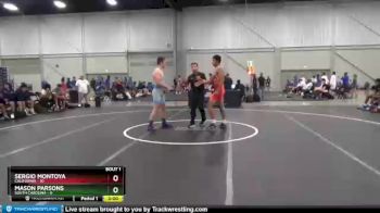 182 lbs Quarterfinals (8 Team) - Sergio Montoya, California vs Mason Parsons, South Carolina