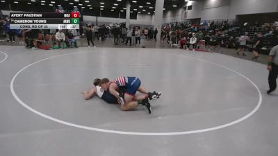 157 lbs Cons. Rd Of 32 - Cameron Young, Alber Athletics Wrestling Club vs Avery Paustian, Mission Athletics