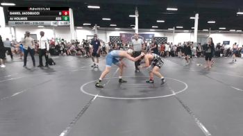 115-120 lbs Quarterfinal - Aj Holmes, All I See Is Gold vs Daniel Jacobucci, Upgraded Industries