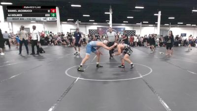 115-120 lbs Quarterfinal - Aj Holmes, All I See Is Gold vs Daniel Jacobucci, Upgraded Industries