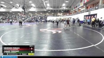 149 lbs Cons. Round 2 - Georgino Moraga, Montana State-Northern vs Parker Terronez, St. Ambrose University