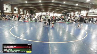 49 lbs Cons. Semi - Jase Imlay, Iron County Wrestling Academy vs Emmett Grover, Box Elder Stingers