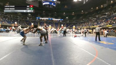 250 lbs Consy 5 - LaVon Wade, Kiski Area vs Aiden Resek, Reynolds