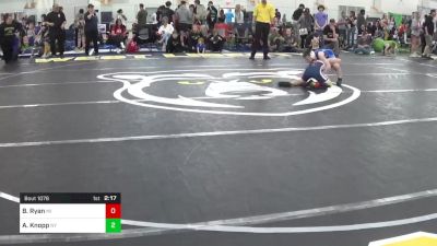 80-B lbs Round 2 - Briggs Ryan, MI vs Asher Knopp, NY