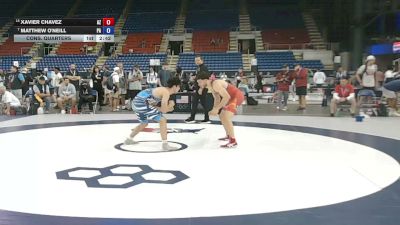 150 lbs Cons. Quarters - Xavier Chavez, Arizona vs Matthew O'Neill, Pennsylvania