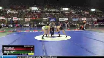 Quarterfinal - Fin Nadeau, Flathead (Kalispell) vs Ethan Jarrett, Great Falls Cmr