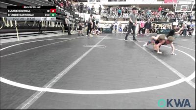 58 lbs Quarterfinal - Slayde Bagwell, Tuttle Wrestling vs Charlie Gastineau, Standfast