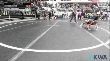58 lbs Quarterfinal - Slayde Bagwell, Tuttle Wrestling vs Charlie Gastineau, Standfast
