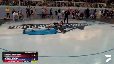 102 lbs Rr3 - Gabriel Crockett, Pioneer Grappling Academy vs Jaydon Kewan, Avalanche Wrestling Association