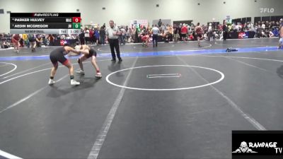 100 lbs Semifinal - Aedin McGregor, Jayhawk Wrestling vs Parker Hulvey, MAC