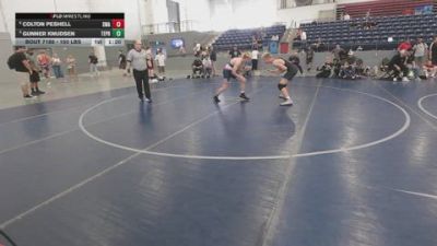 150 lbs Semis - Colton Peshell, Sanderson Wrestling Academy vs Gunner Knudsen, Team Prestige