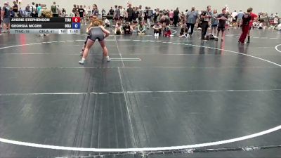145 lbs Round 4 (10 Team) - Averie Stephenson, The Factory vs Georgia McGee, Oklahoma Mafia
