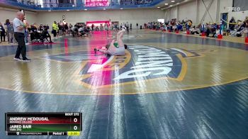 157 lbs Cons. Round 4 - Jared Bair, York (PA) vs Andrew McDougal, Roanoke College