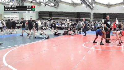 121 lbs Rr Rnd 5 - Tucker Brill, Nebraska Elite - MSE vs Leon Melton II, Warhawks Wrestling Inc. - MSE